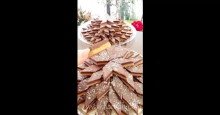 حلوا مجلسی نذری با عطر زعفران و گلاب
