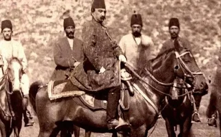 تصویری از محسن میرزا، رئیس اصطبل سلطنتی در دوران قاجار