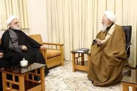دیدار رئیس قوه قضاییه با آیت‌الله جوادی آملی در دماوند؛ تأکید بر یاری خداوند به ملت مؤمن