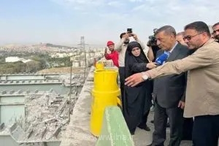 بازدید معاون اجرایی رئیس‌جمهور از روند بازسازی و آواربرداری پل شهید رئیسی در استان البرز