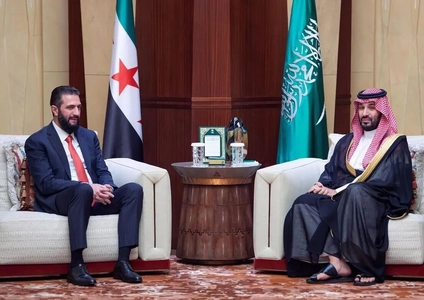 دیدار رئیس جمهور سوریه با ولیعهد عربستان در ریاض
