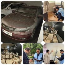 حضور کارشناسان بیمه دی در مناطق سیل‌زده مازندران برای ارزیابی خسارت