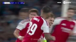 گلزنی اودگارد؛ آرسنال در ناپولی پیش افتاد