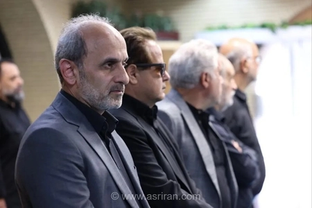 وداع اهالی هنر با اکبر عبدی در مسجد بلال؛ مهران غفوریان: امیدوارم ما را ببخشد