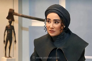 استایل مغولی بهاره افشاری در یک سریال (عکس)