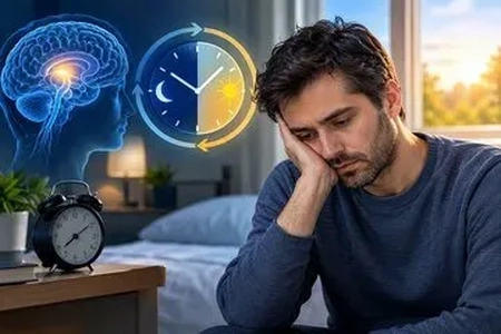 بررسی ارتباط اختلالات برنامه خواب با افسردگی