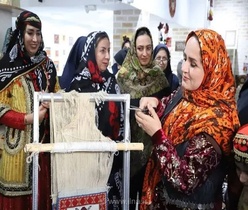 معرفی دارِ ورنی به عنوان نماد صنایع دستی عشایر اردبیل در نخستین بازارچه «ارمغان ایل»