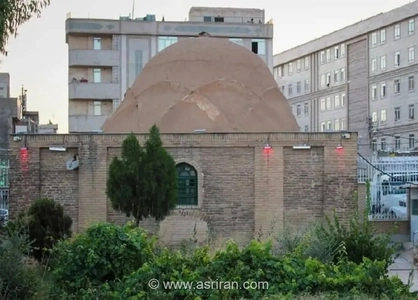 تصویر هوایی از محله «جوانمرد قصاب» در حدود یک قرن قبل