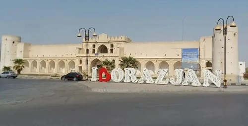 سربازان قاجاری در مقابل دژ برازجان؛ 110 سال قبل (عکس)