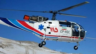 جلوگیری از حادثه هوایی در فارس؛ فرود اضطراری موفق بالگرد اورژانس به دلیل نقص فنی