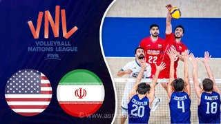 خلاصه والیبال آمریکا ۳ - ایران ۰