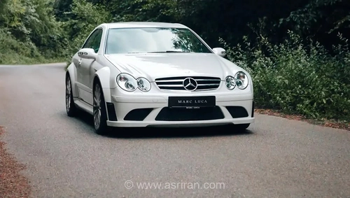 مرسدس CLK 63 AMG Black Series: یک خودروی جاده‌ای تهاجمی