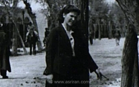 تصویری قدیمی از یک خیابان در قوچان مربوط به سال 1320