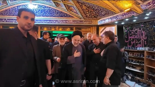 گزارش ویدئویی از مراسم عزاداری شب تاسوعا در دارالزهراء با حضور سید محمد خاتمی