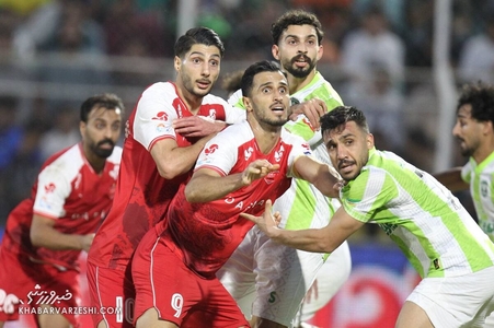 تساوی بدون گل پرسپولیس و خیبر؛ صدرنشینی سرخ‌پوشان با تفاضل گل