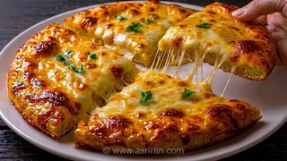نان جو دوسر رژیمی با پنیر آماده در کمتر از ۳۰ دقیقه