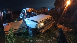 حادثه مرگبار در بیرجند؛ برخورد شدید خودروی پراید با تیر برق جان دو شهروند را گرفت