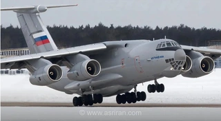 فرود اضطراری هواپیمای باری روسی Il-76TD در بوشهر پس از پرواز از سیبری