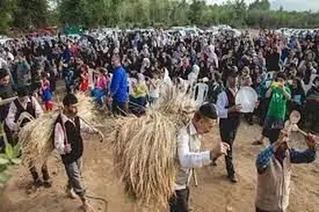برگزاری آئین سنتی جشن خرمن ۱۵۰ ساله در میاندورود