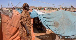 صدها هزار نفر در کمپ توایلا سودان از سرپناه مناسب محروم هستند