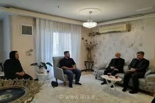 دیدار دبیر ستاد حقوق‌بشر با خانواده‌ دو شهید والامقام جنگ ۱۲ روزه