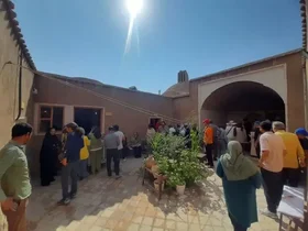 خوسف میزبان کاروان گردشگران کمپرسوار
