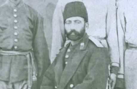 تصویر نایب‌الحکومه لرستان و فرماندهان نظامی در دوران قاجار