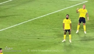 گل ابها با توصیه رونالدو به النصر!/ لبخند فکیر جالب توجه بود
