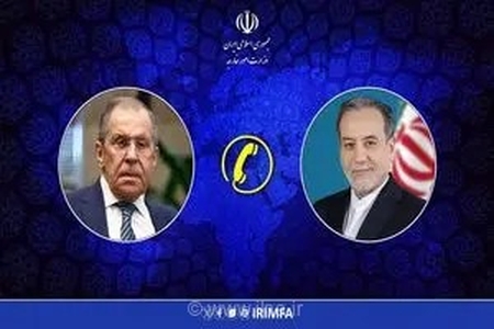 رایزنی تلفنی سید عباس عراقچی و سرگئی لاوروف درباره آخرین تحولات حساس منطقه‌ای و بین‌المللی