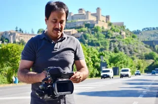 حمید معصومی‌نژاد در ایتالیا؛ لحظات خاطره‌انگیز گزارش‌های تک نفره