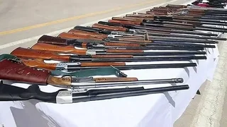 کشف 24 قبضه سلاح غیرمجاز در فریدونکنار
