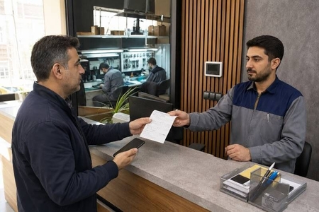 رسید پذیرش تعمیرگاه: چرا باید حتماً از آن دریافت کنید؟