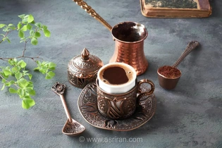 آموزش گام به گام تهیه قهوه ترک خوش‌عطر در خانه