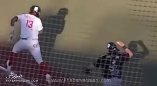 ویدیو| بزن بزن عجیب در بیسبال مکزیک/ همه بازیکنان وسط دعوا!