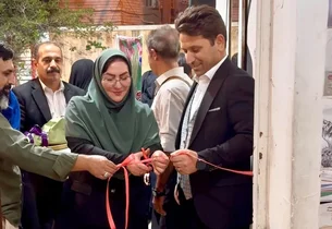 نمایشگاه نقاشی کودکان در گالری ریم اهواز