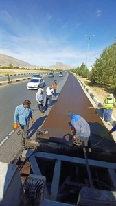 آغاز طرح آسفالت حفاظتی در شیراز/بزرگراه محلاتی به عنوان پایلوت