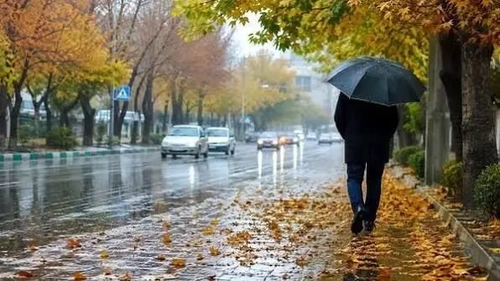 هشدار نارنجی هواشناسی برای استان مرکزی: رگبار باران، رعدوبرق و وزش باد شدید