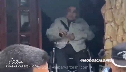 لحظات احساسی و تماشایی؛ پدر لیونل اسکالونی روی ویلچر نظاره‌گر محبوبیت بی‌نظیر پسرش در میان هواداران آرژانتینی