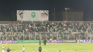 ویدیو| اعتراض هواداران خیبر به کمالوند؛ طنین شعارهای «حیا کن رها کن» در هفته سوم