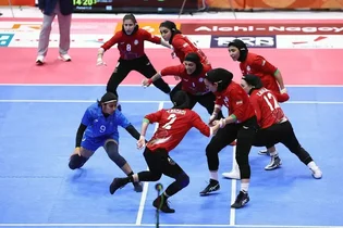 نائب قهرمانی تیم ملی کبدی زنان با حضور ملی پوشان قزوینی