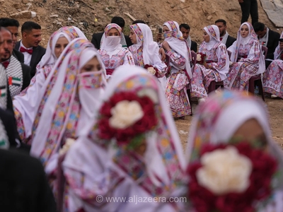 عروسی در غزه؛ جشن زندگی در میان ناامیدی و ویرانی