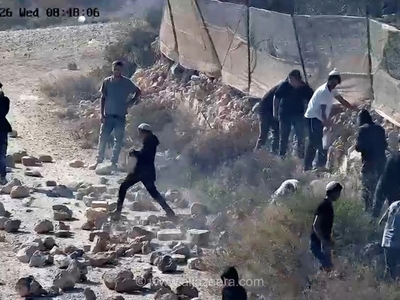خط زمانی: یک هفته محاصره روستای قسرا توسط شهرک‌نشینان اسرائیلی در کرانه باختری