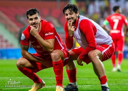 پیروزی قاطع شباب الاهلی با درخشش سردار آزمون و سعید عزت‌اللهی