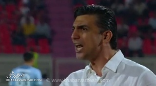 واکنش تند مهدی رحمتی به داوری؛ فریادهای سرمربی گل‌گهر در پایان مسابقه