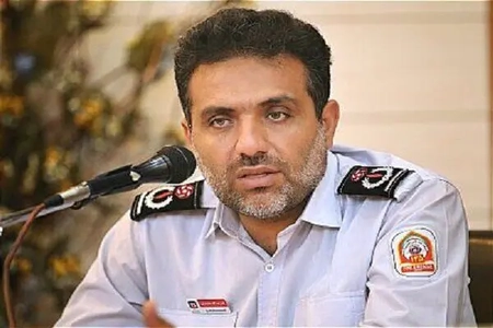 آزمون آمادگی جسمانی آتش‌نشانان تهران برگزار شد