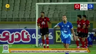 گل دوم تراکتور در دیدار با استقلال خوزستان مردود اعلام شد