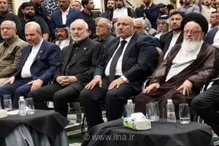 مراسم چهلمین روز تدفین رهبر شهید انقلاب در کربلای معلی برگزار شد
