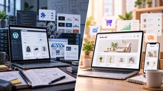 مقایسه سازیتو و وردپرس: کدامیک برای فروشگاه اینترنتی مناسب‌تر است؟