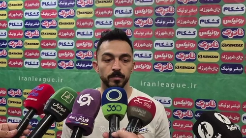 تاثیر تماشاگران بر بازی‌های استقلال خوزستان از زبان رضایی (ویدئو)