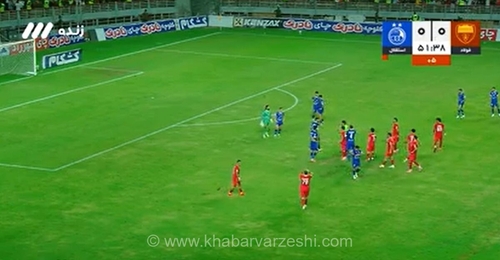 نجات مدافع استقلال با VAR؛ کارت قرمز عارف آقاسی لغو شد